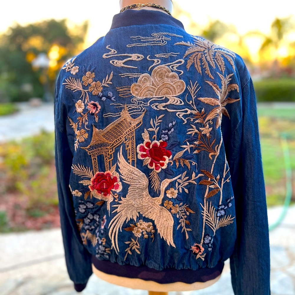 Johnny Was Embroidered Jackey